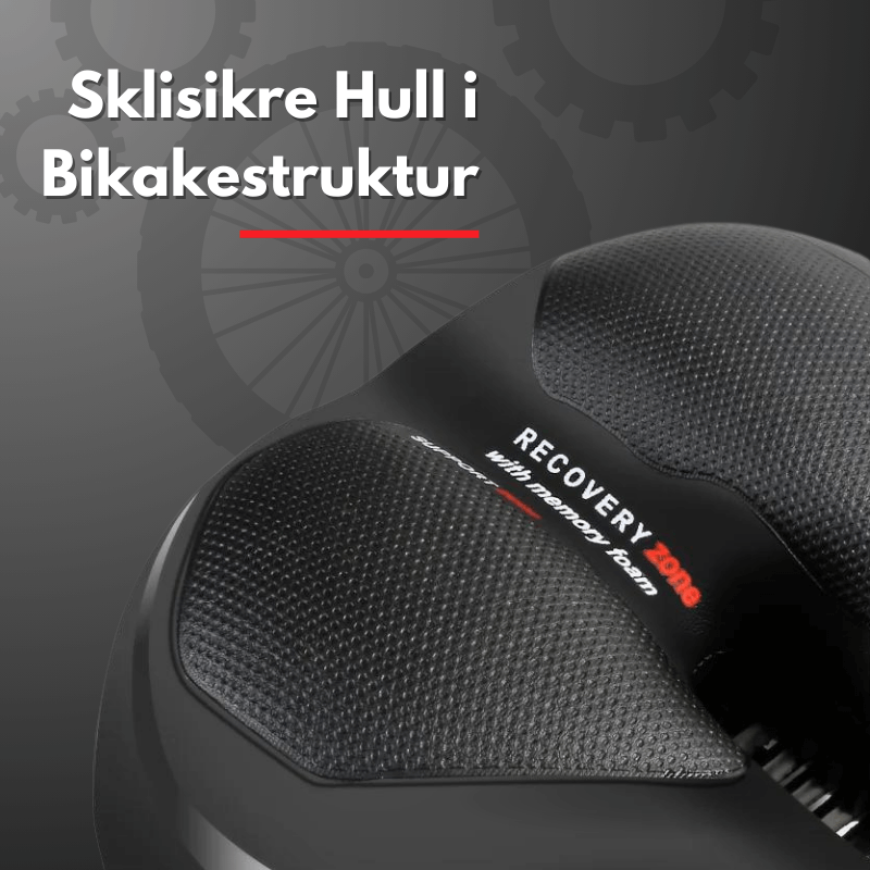 UltraComfort™ - Cykelsæde: Ergonomisk og polstret sadel