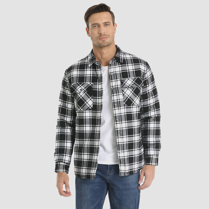 Jack™ - Stribet Flanneljakke