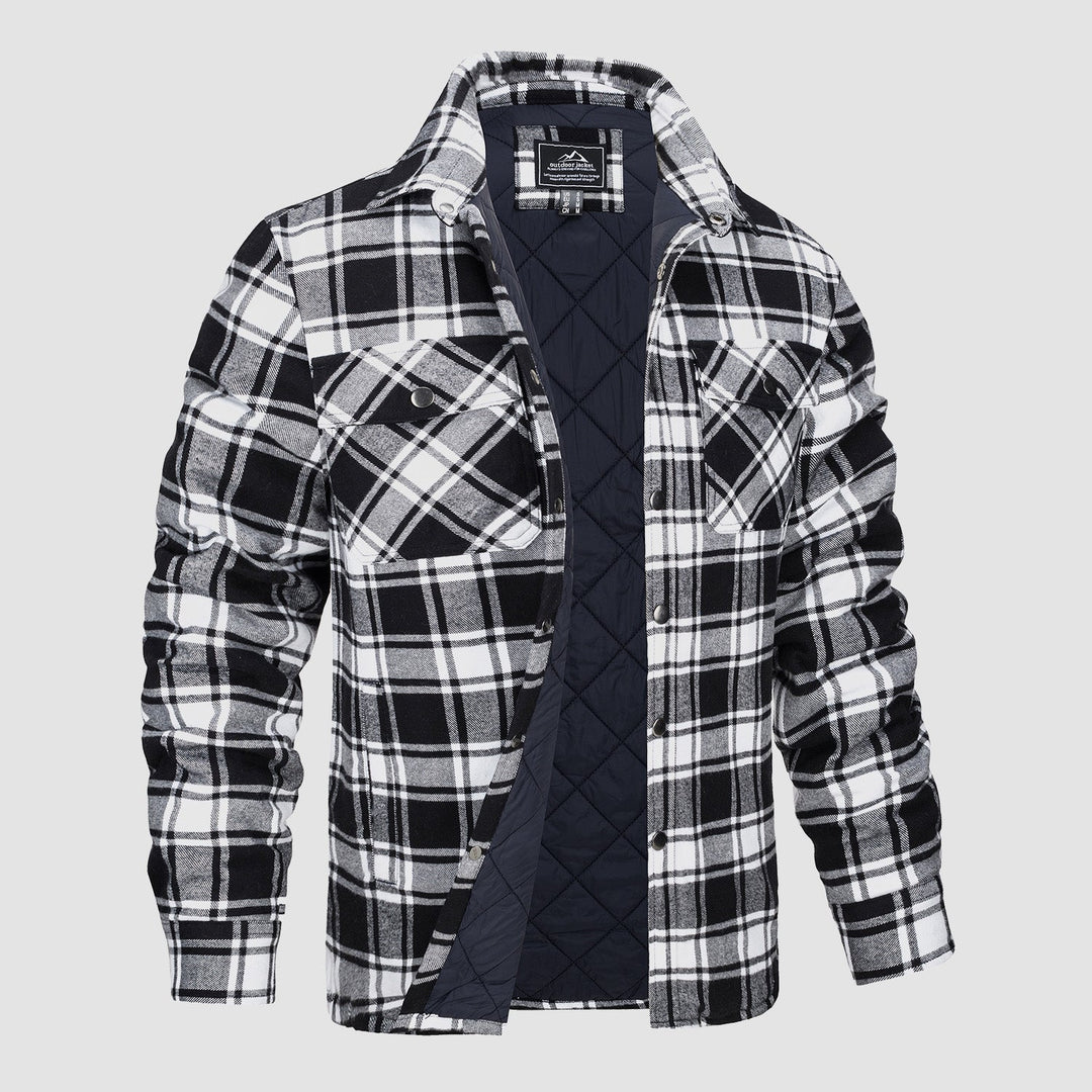 Jack™ - Stribet Flanneljakke