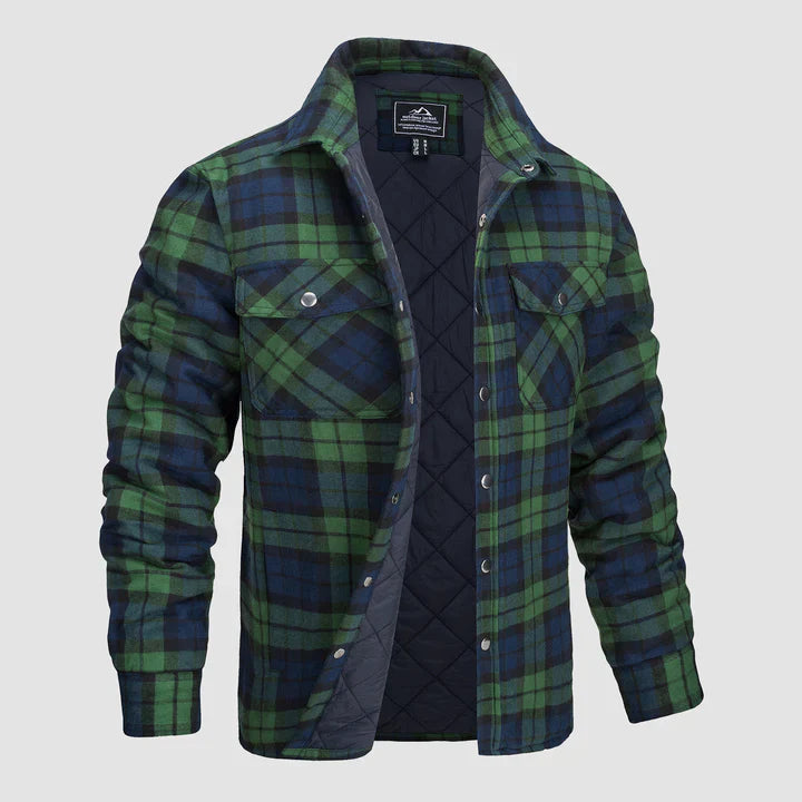 Jack™ - Stribet Flanneljakke