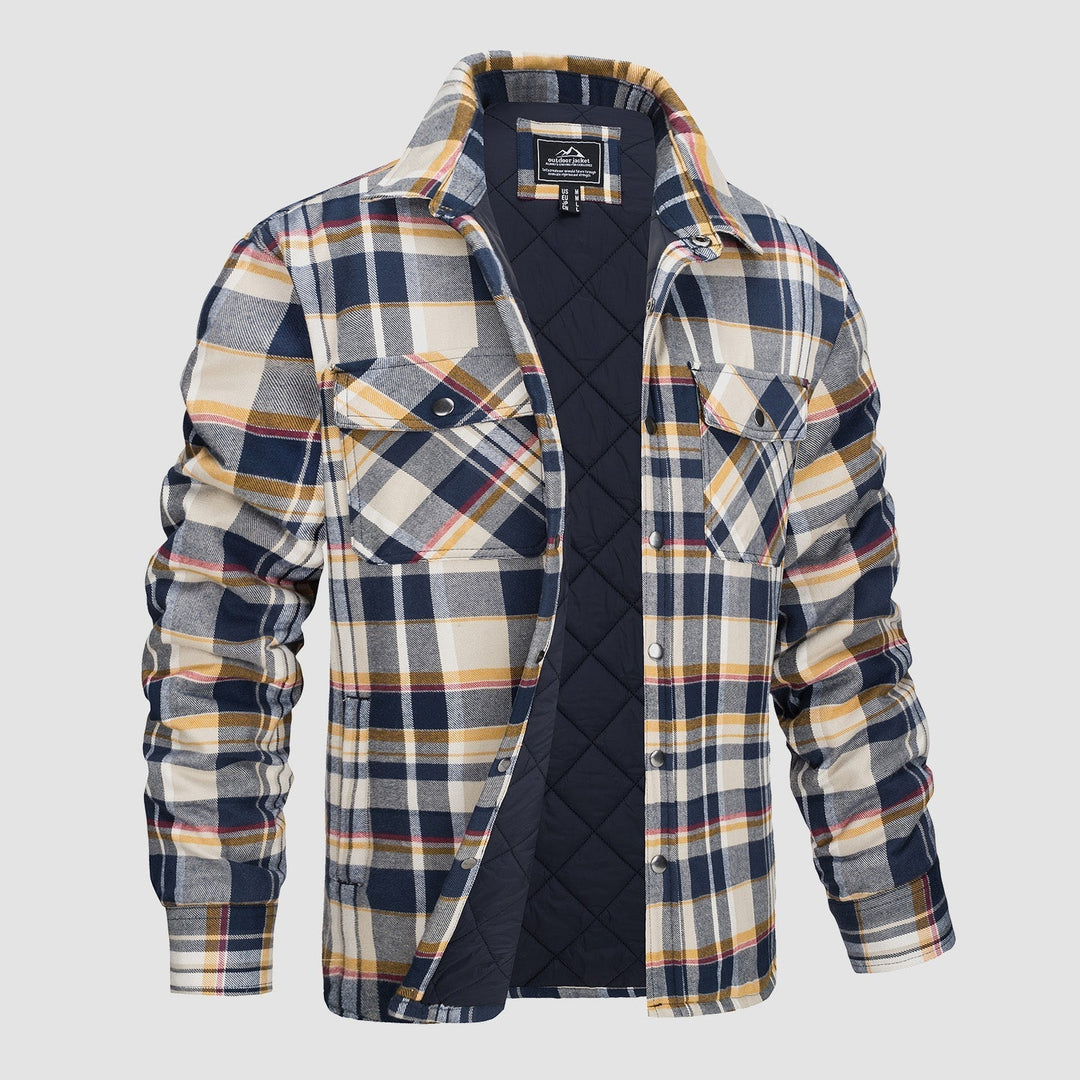 Jack™ - Stribet Flanneljakke