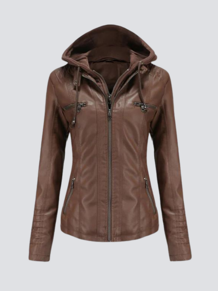 Kayla™ | Bequeme Lederjacke