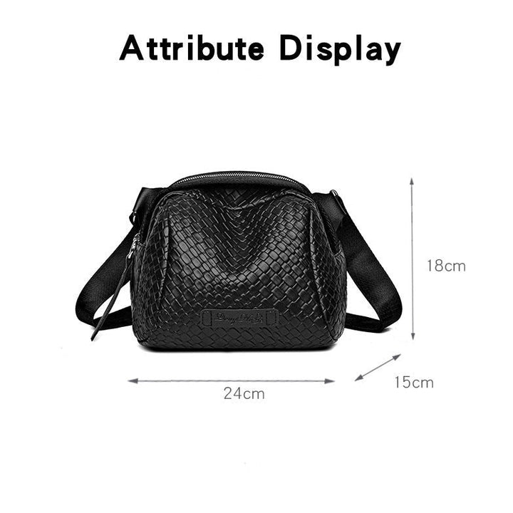 Rosa™ - Håndlavet skuldertaske i læder