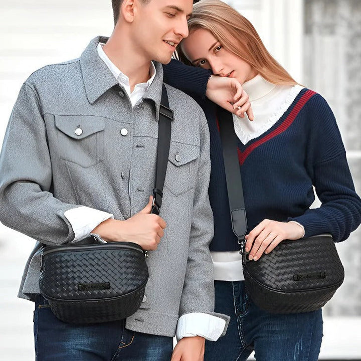 Rosa™ - Håndlavet skuldertaske i læder