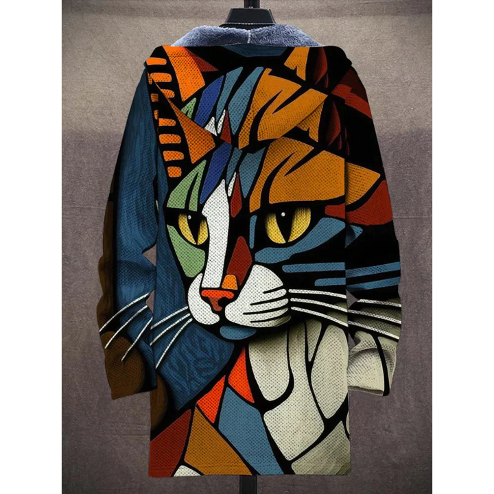 Oliver™️ Unisex-Plysforet-Hættekappe