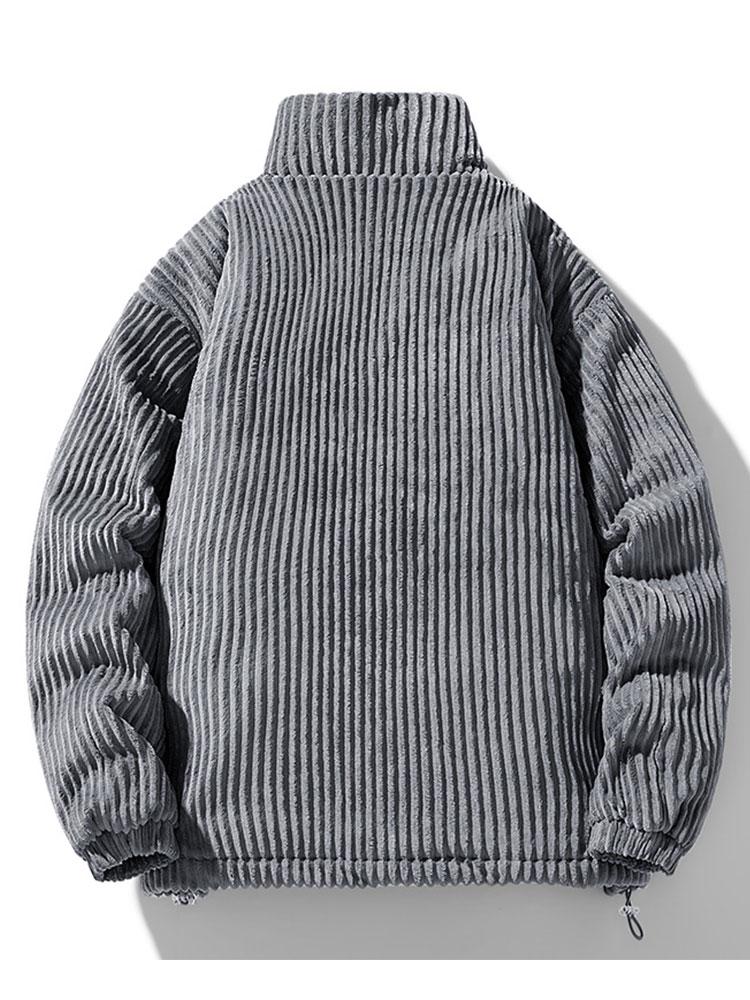 Robin™ - Foret Stribet Corduroy-Frakke