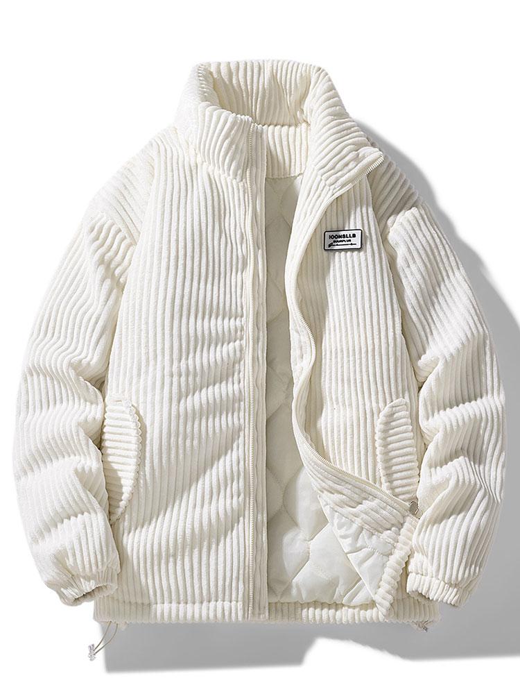 Robin™ - Foret Stribet Corduroy-Frakke