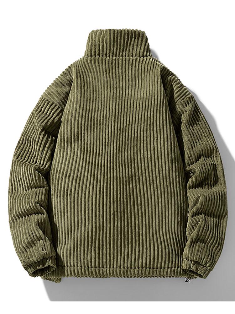 Robin™ - Foret Stribet Corduroy-Frakke