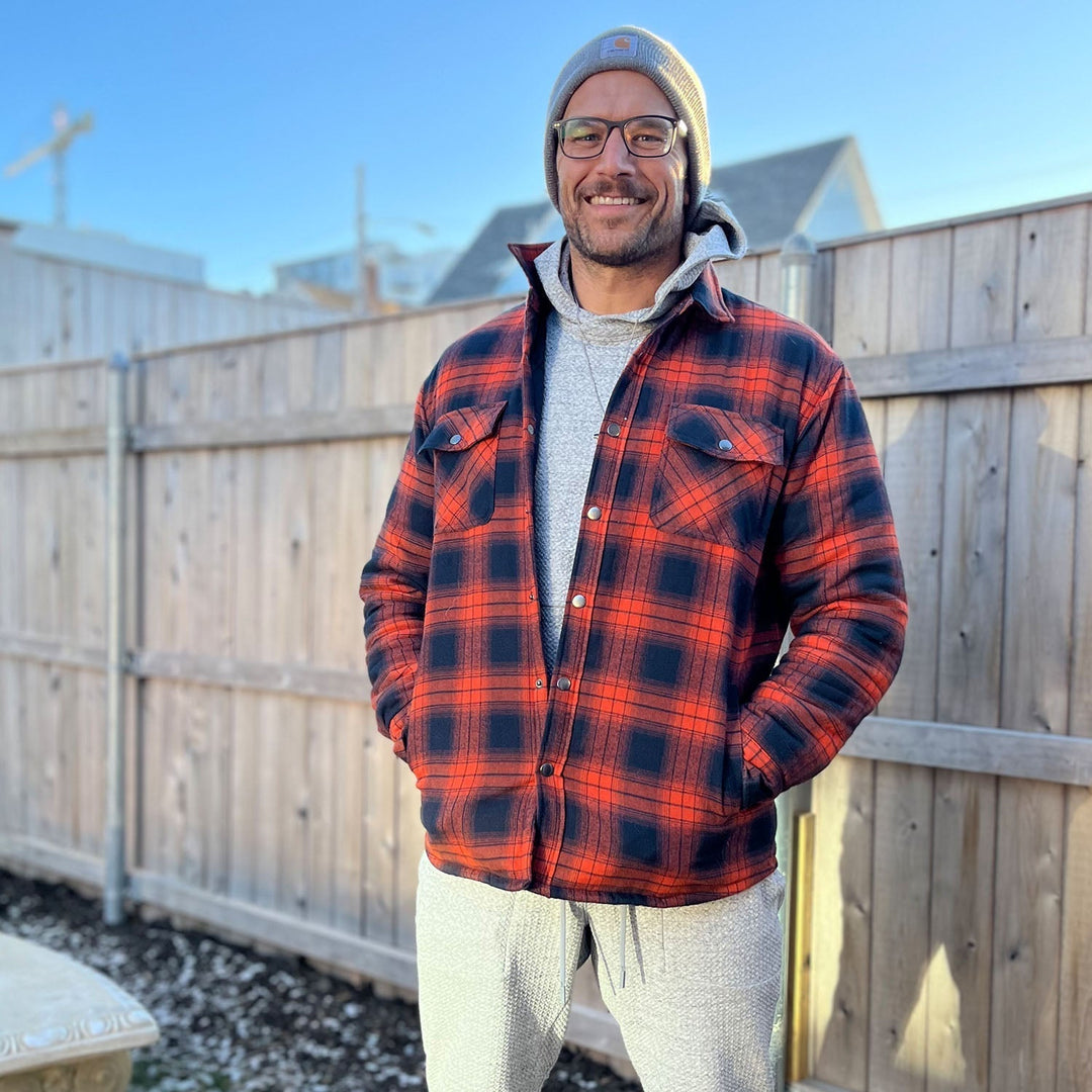 Jack™ - Stribet Flanneljakke