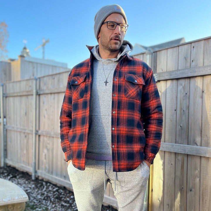 Jack™ - Stribet Flanneljakke